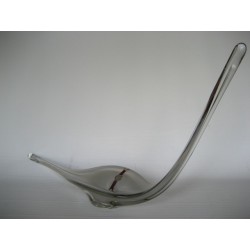 Glazen vintage schaal MB