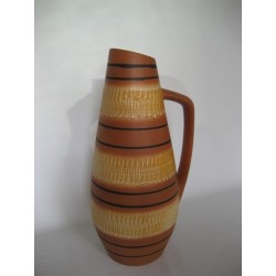 Grote Duitse vintage vaas met handvat