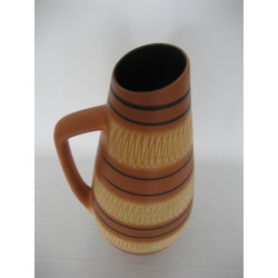 Grote Duitse vintage vaas met handvat