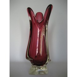 Glazen vintage vaas Val St. Lambert