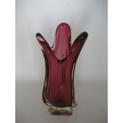 Glazen vintage vaas Val St. Lambert