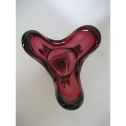 Glazen vintage vaas Val St. Lambert