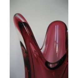 Glazen vintage vaas Val St. Lambert