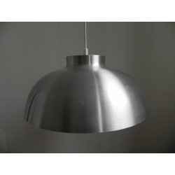 Vintage hanglamp met aluminium kap