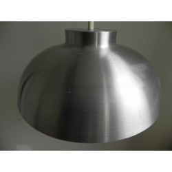 Vintage hanglamp met aluminium kap