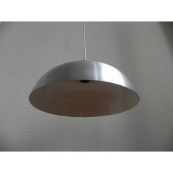 Vintage hanglamp met aluminium kap