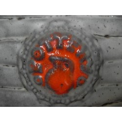 Duitse vintage vaas, 40,5 cm hoog, keramiek Bay