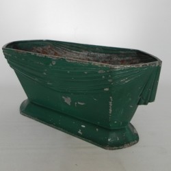 Gietijzeren Art Deco tuinvaas, pot