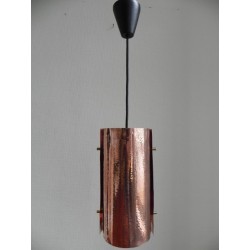 Koperen vintage hanglamp, Philips