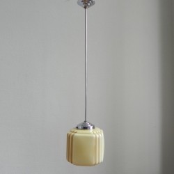 Art Deco hanging lamp with...