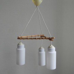 Vintage hanglamp met 3...