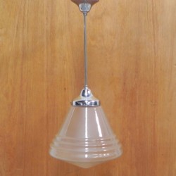 Art Deco hanging lamp with...