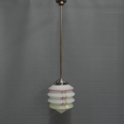 Art Deco hanging lamp with...