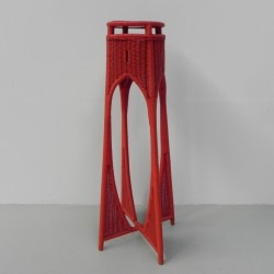 1930s rattan plant stand