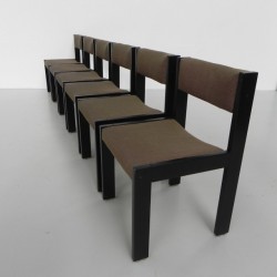 Set of 6 Pastoe dining...