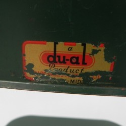 Set van 4 Industriële stalen klapstoelen Du-al Dare Inglis, jaren 60 merk