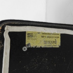 Stokking stool, ottoman, footstool by Clemens Claessen, 1970s signed