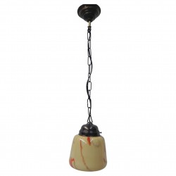 Art Deco hanging lamp with...