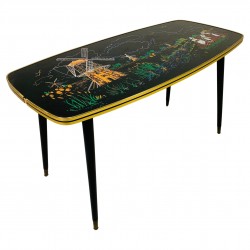 Vintage coffee table with...