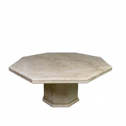 Vintage octagonal marble...