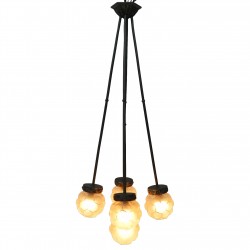 Art Deco hanging lamp with...