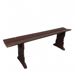 Pine bench 144 cm long, 1950s