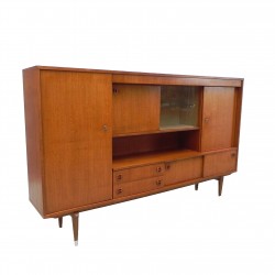 2,25 m long vintage highboard