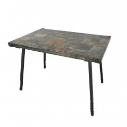 Brutalist coffee table with...