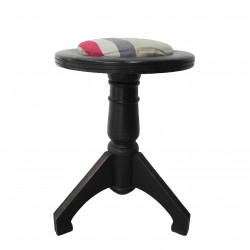 Art Deco piano stool on tripod