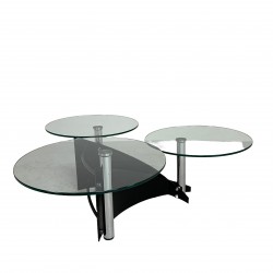 Design coffee table with 3...