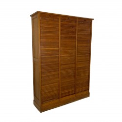 Oak roller shutter box with...