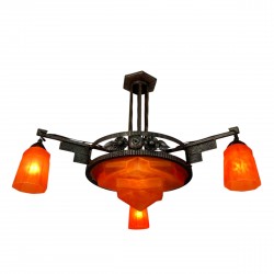 Art Deco hanglamp met...