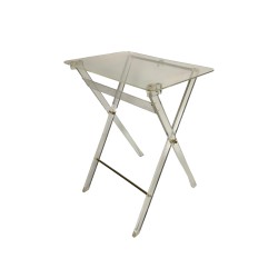 Plexiglass folding table,...