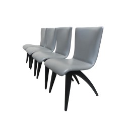 Set van 4 stoelen van Os Culemborg, jaren 50