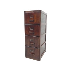 Oak chest of drawers with 4...