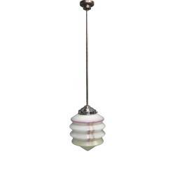 Art Deco hanging lamp with...