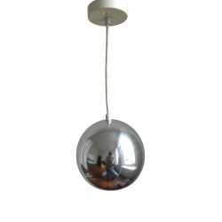 Vintage lamp with chromed...