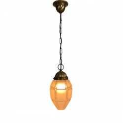 Art Deco hanglamp met 6...