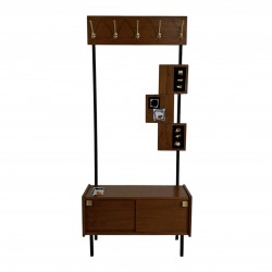 Standing coat rack with...