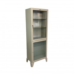 Steel doctor's cabinet,...