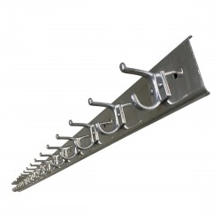 225 cm long aluminum wall...