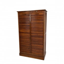 Oak roller shutter box with...