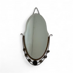 Art Deco spiegel met facet...