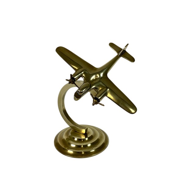 Brass model of a Mosquito aircraft, 1960s