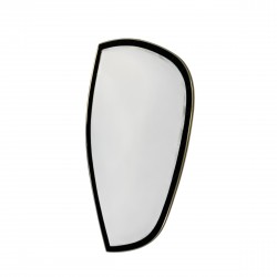 Vintage mirror with organic shape, 1950s