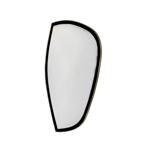 Vintage mirror with organic shape, 1950s