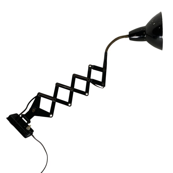 Industrial scissor lamp 1950s