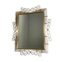 Vintage faceted mirror in...