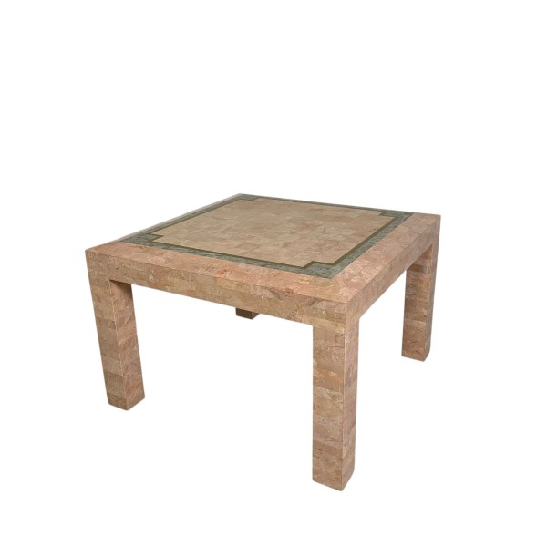 Marble coffee table Robert Marcius for Casa Bique, 1980s