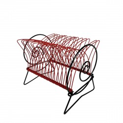 Record rack for singles or...